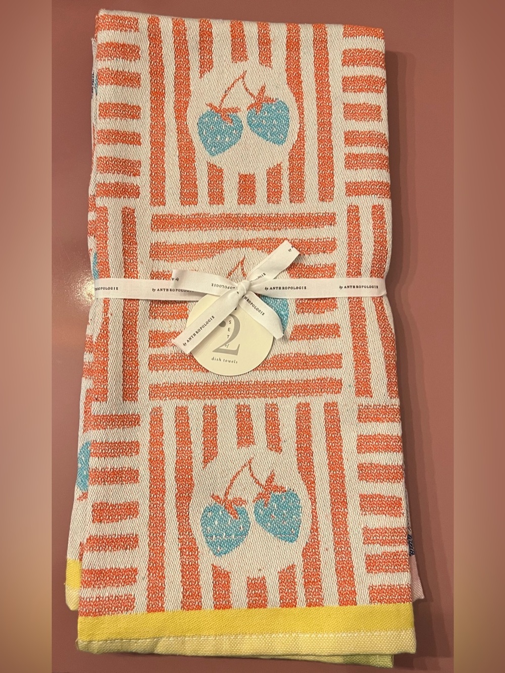 Anthropologie Lotta Dish Towel, Set of 2 - Picture 4 of 6